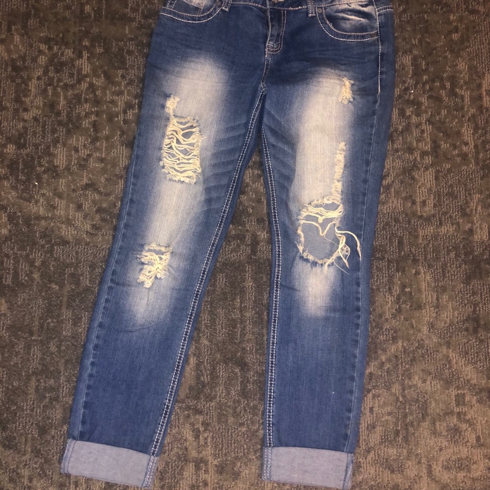 Ripped Mom Jeans